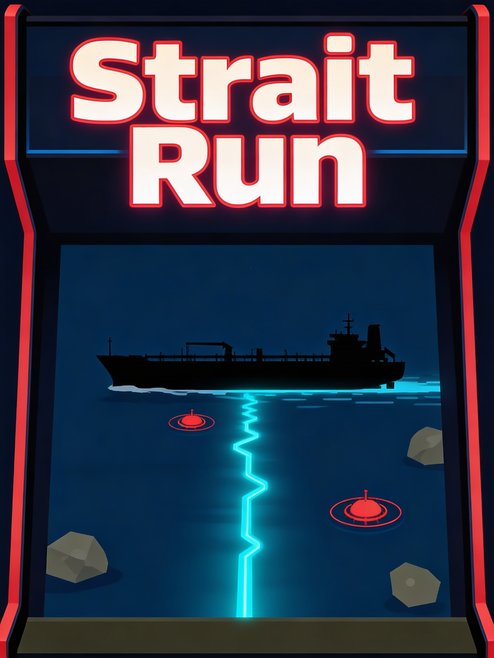 Strait Run arcade cabinet